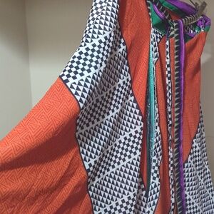 Colorful Patterned Skirt